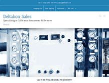 Tablet Screenshot of deltakon.com
